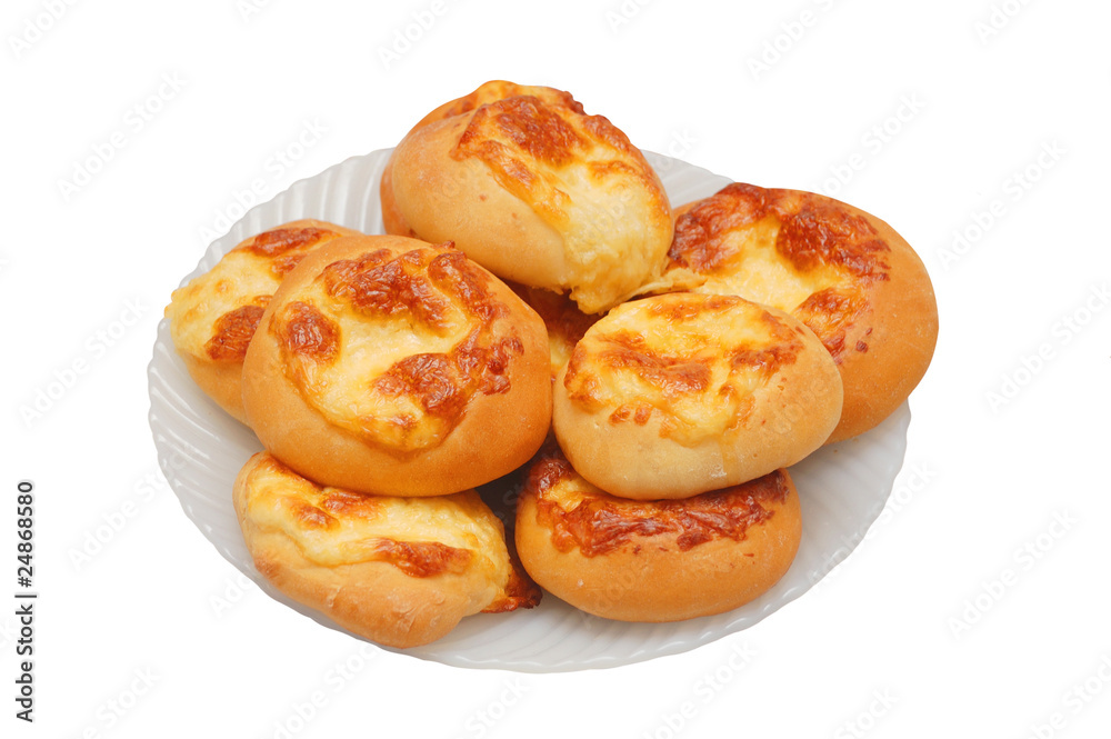 buns filled with cheese