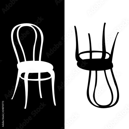 chair vector illustration