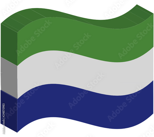 Free Download Flagge Republik Sierra Leone - GFXLoad