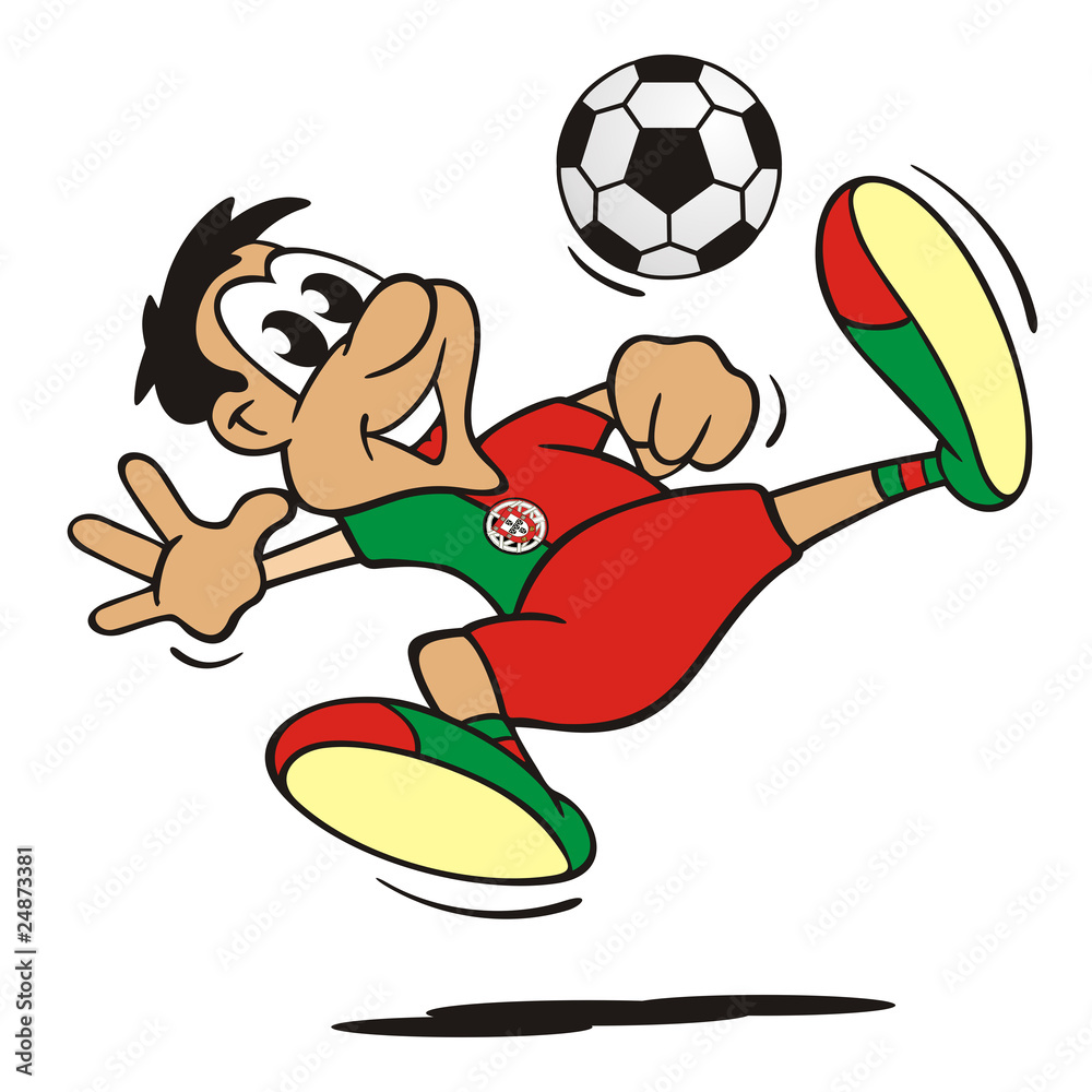 Obraz premium Soccer Portugal