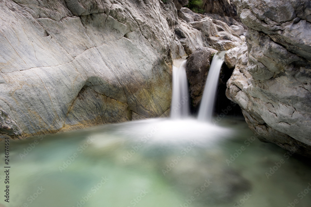 Naklejka premium waterfall