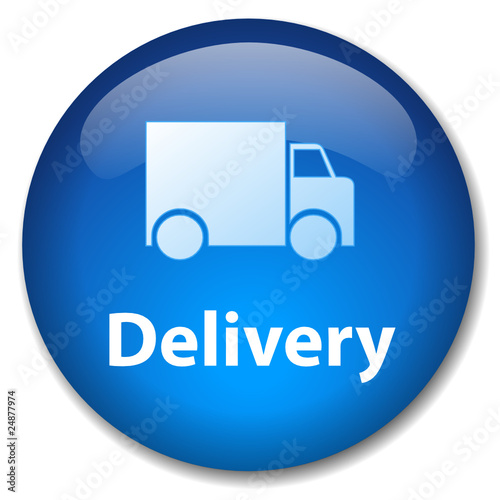 DELIVERY Web Button (transport express home free service truck)