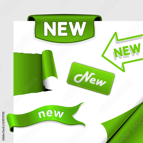 Set of sale icons, labels, stickers.