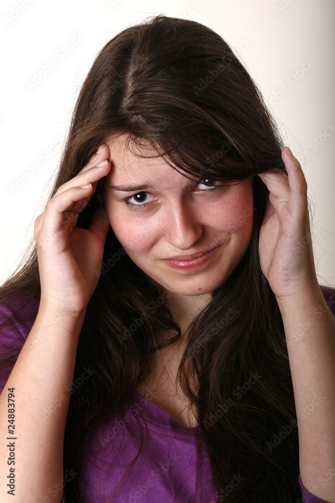 Junge Frau, 18, Porträt, Junge Frau, 18, Porträt,