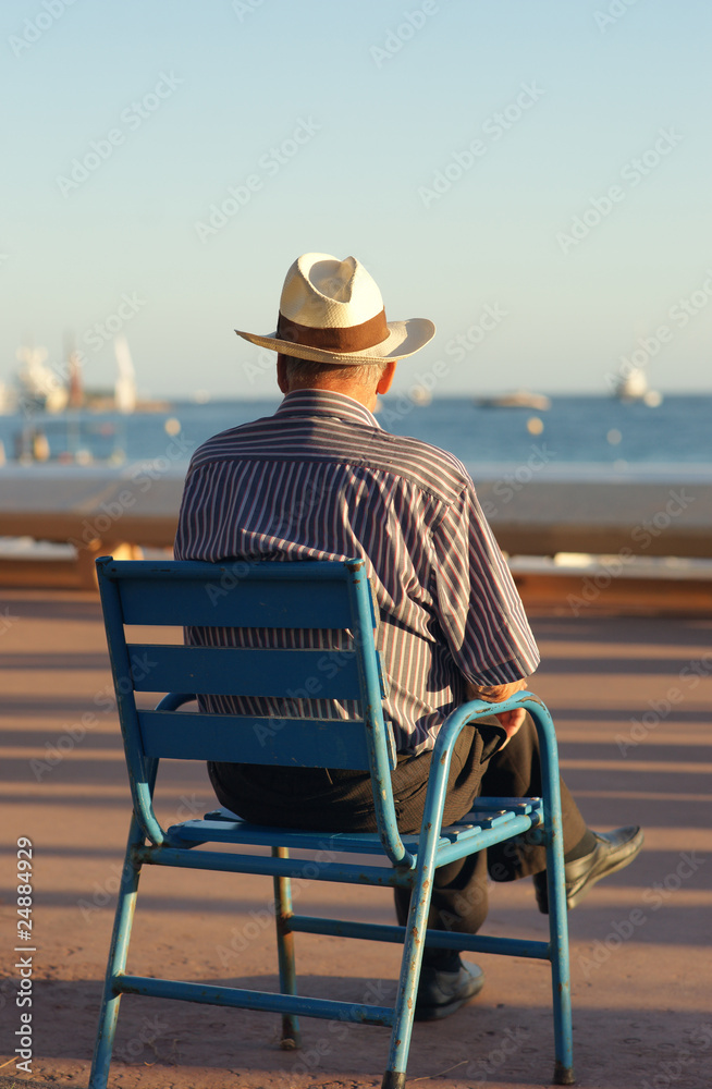Fototapeta premium Humain situation plage 49