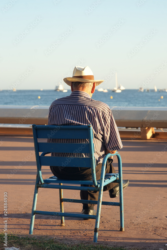 Fototapeta premium Humain situation plage 50