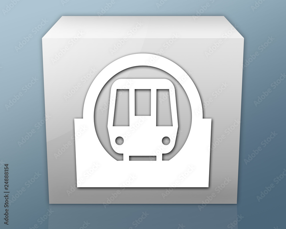 Obraz premium Box-shaped Icon 