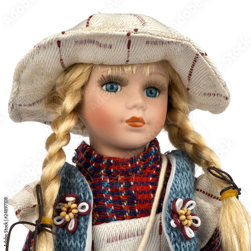 Retro old dolly