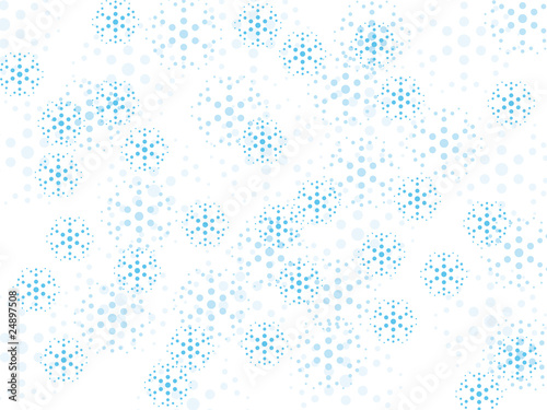 Snowflakes white
