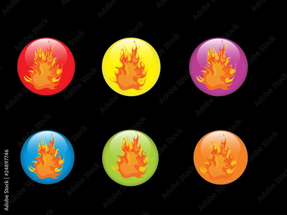 Feuer Button Feuer Button