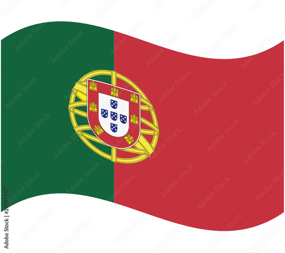 Obraz premium Flagge Portugal