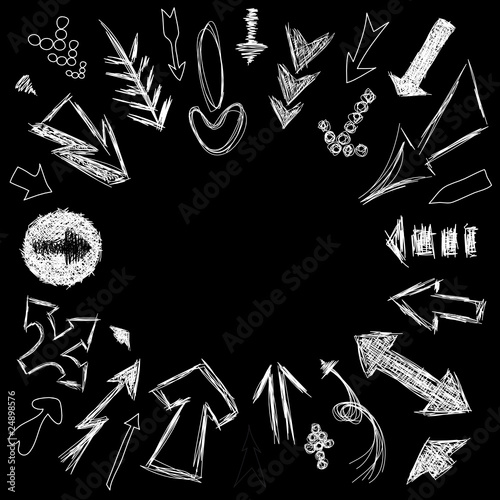 Set of Arrows Black