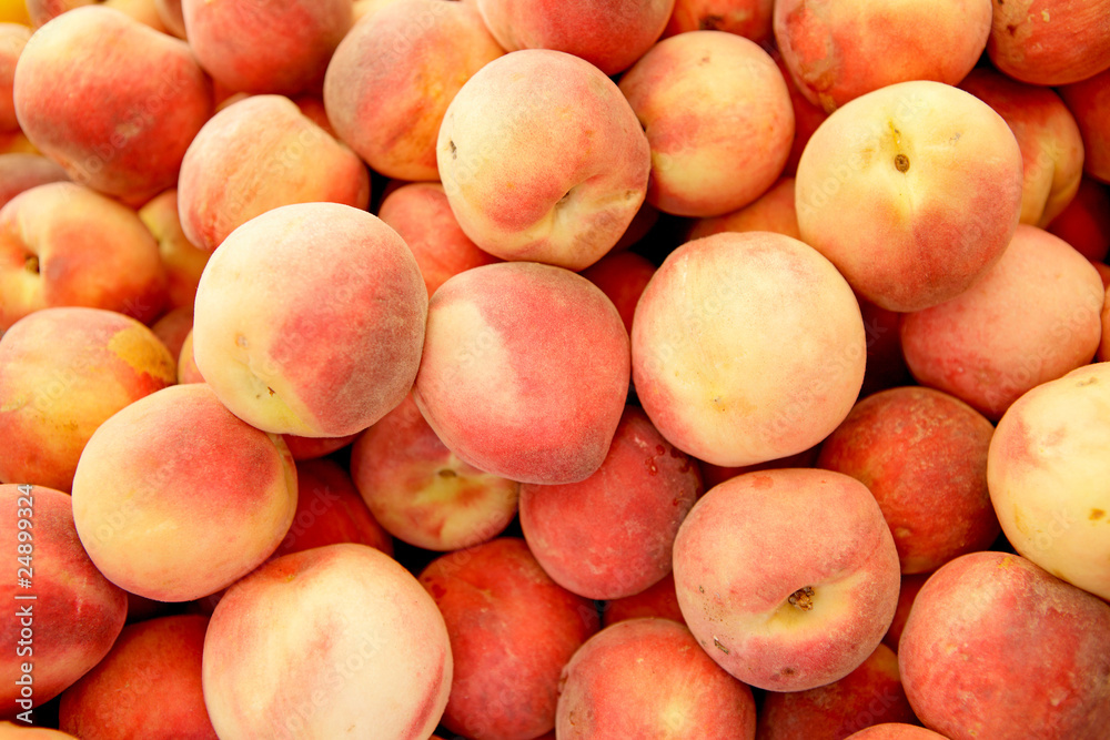 background of group of peaches background of group of peaches