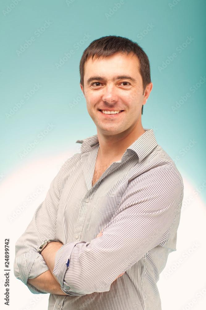 Happy young man Happy young man