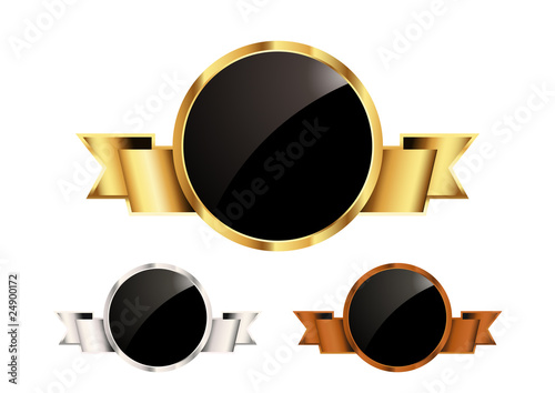 Coccarda Oro - Argento - Bronzo