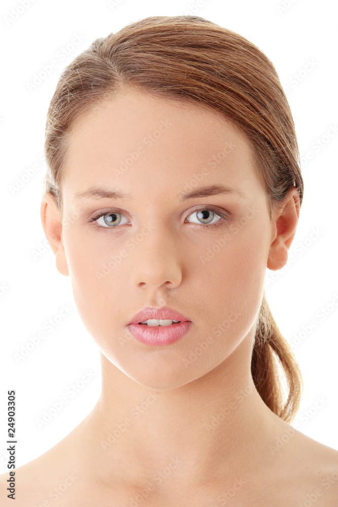 Beautiful woman's face Beautiful woman's face