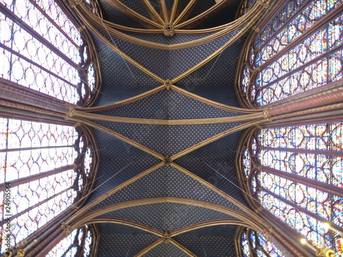 Sainte Chapelle en Paris (Francia)