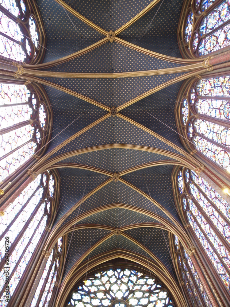 Sainte Chapelle en Paris (Francia)