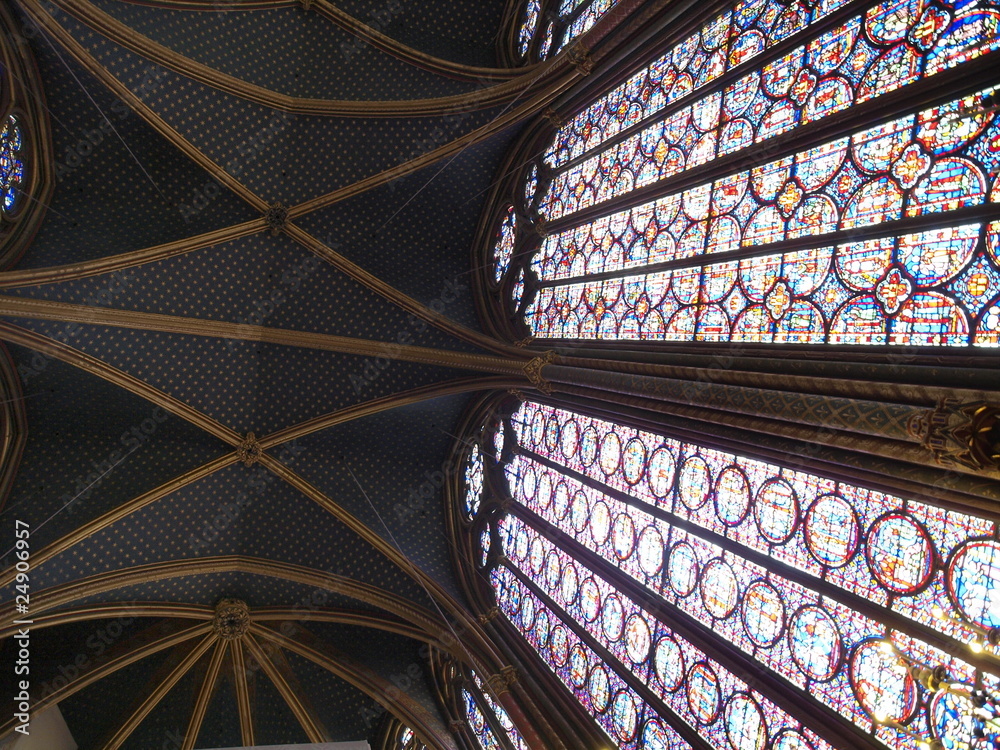 Sainte Chapelle en París Sainte Chapelle en París