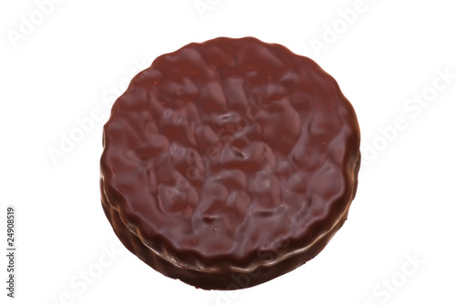 Photo of chocolate cookie sandwich