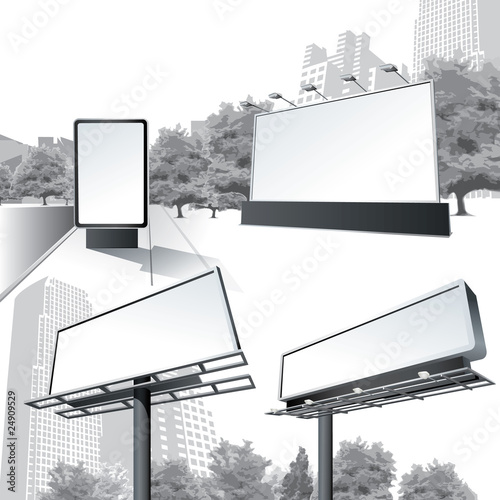 Vector Outdoor Billboard