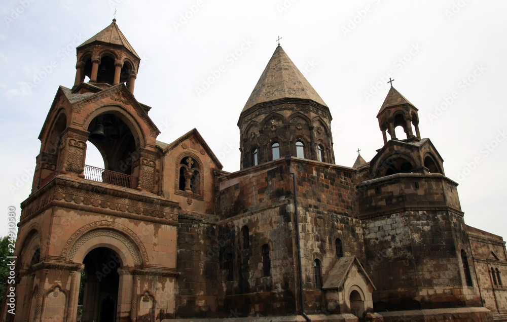 A view of St. Etchmiadzin in Armenia
