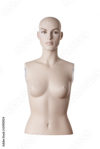 Female mannequin torso | Studio isolated