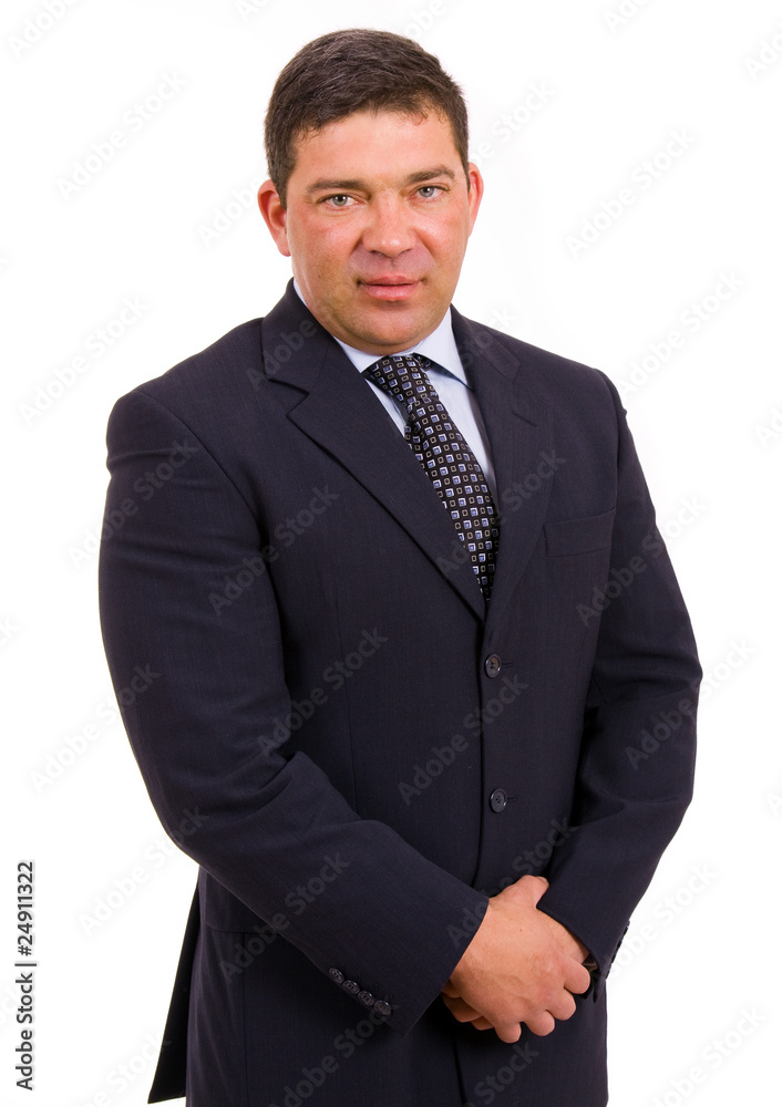 mature business men portrait isolated on white mature business men portrait isolated on white