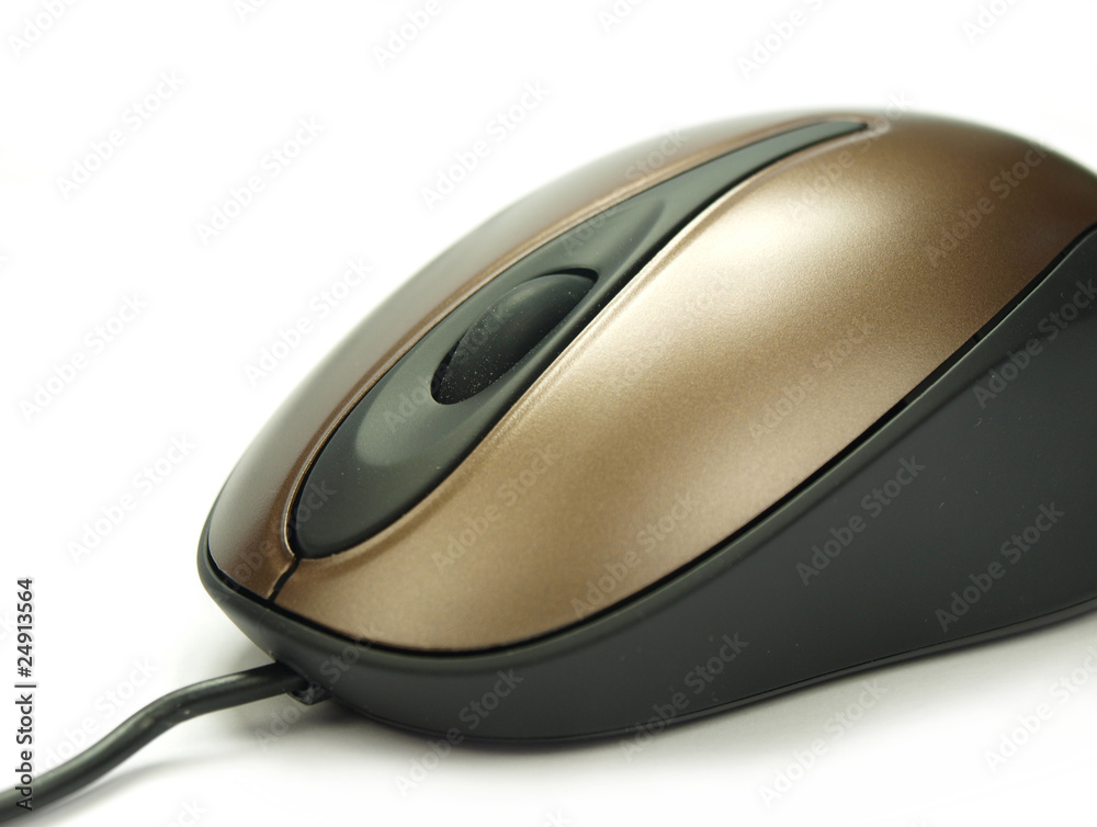 Computer mouse on white background Computer mouse on white background