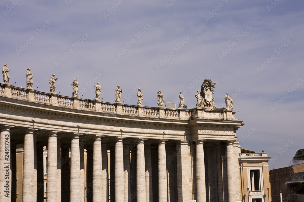 Vatican colonnade