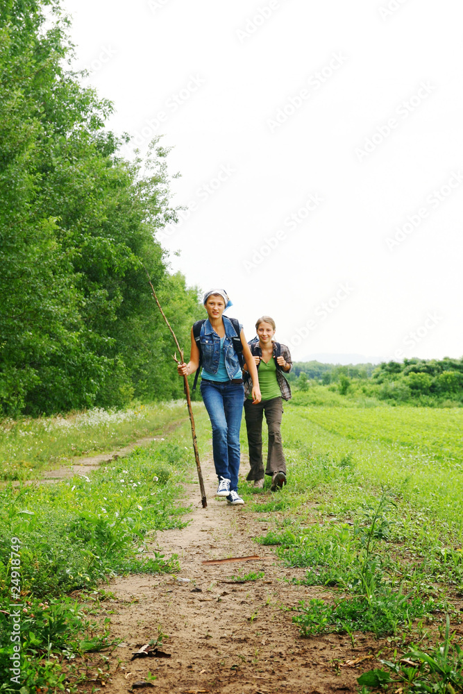 Obraz premium Walking