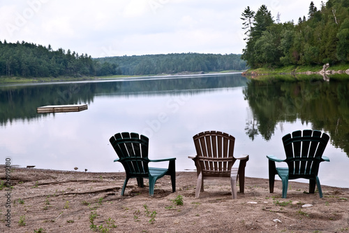Lake view in Algonquin park