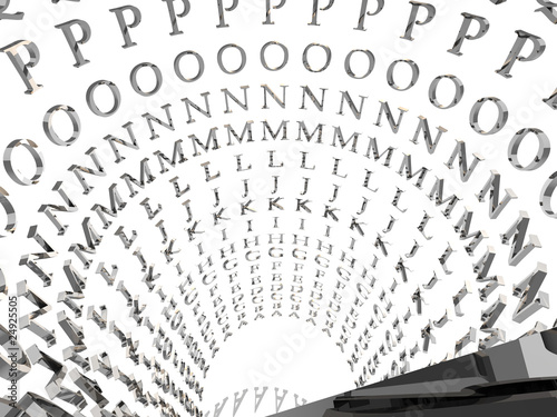 Foto frasi parole caratteri font