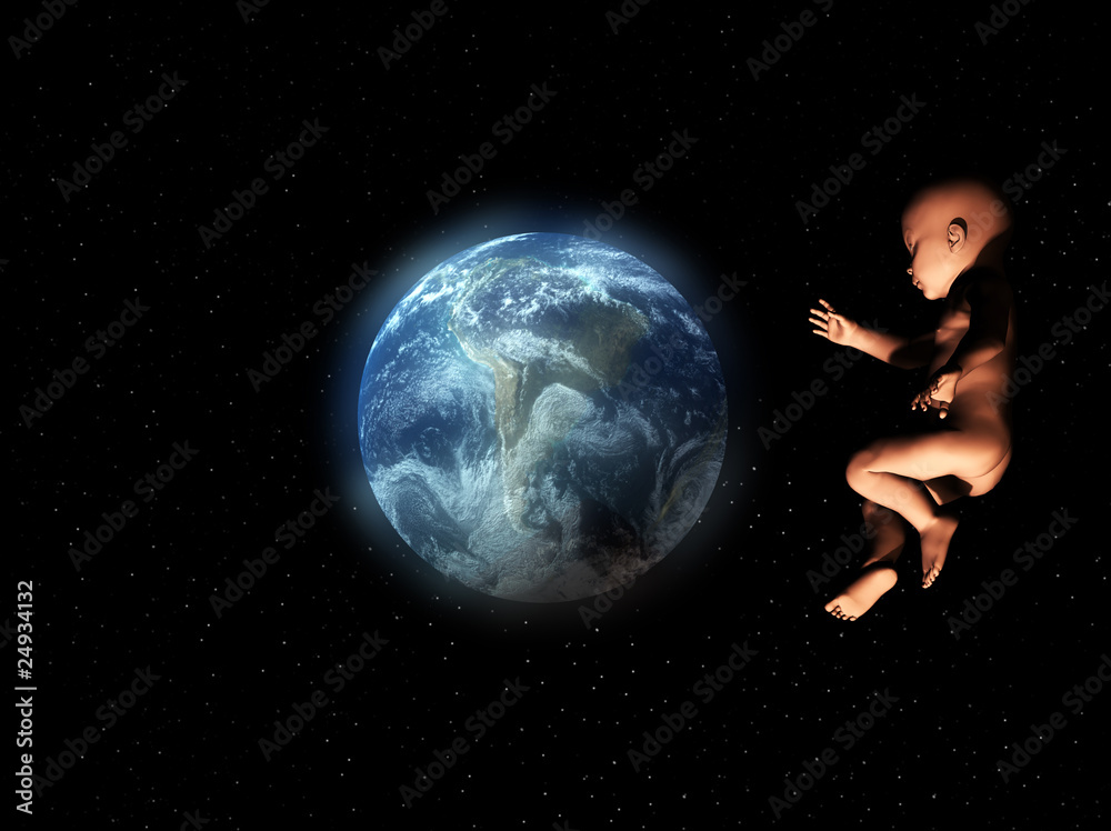 Baby In Space