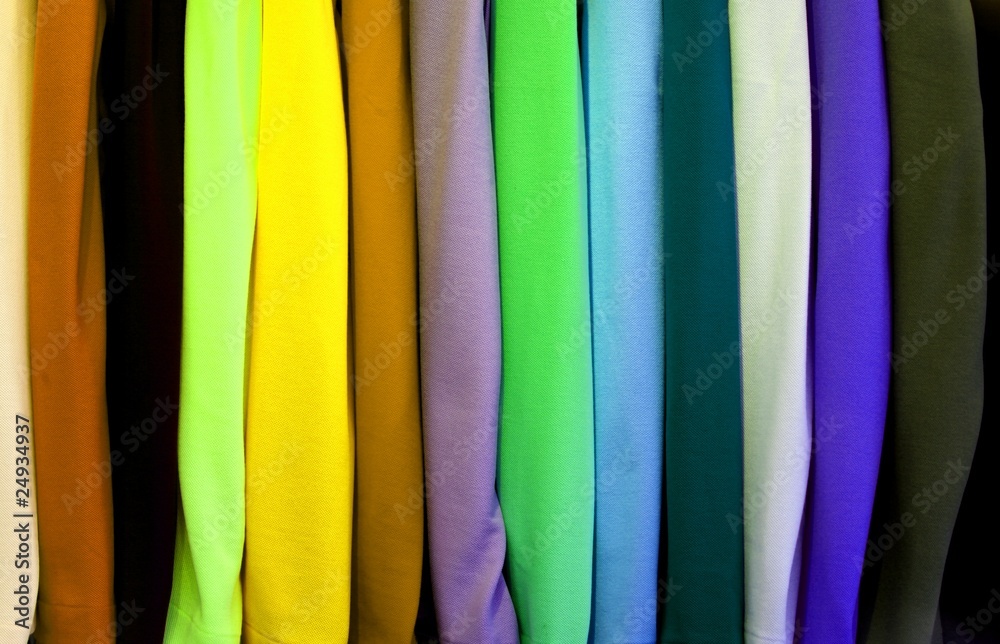 Bunte shirts in vielen Farben Bunte shirts in vielen Farben