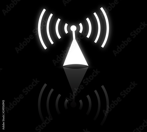 Radio antenna vector