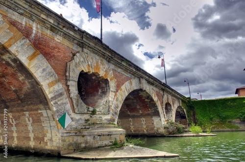 Bild auf Leinwand Pont-Neuf de Toulouse