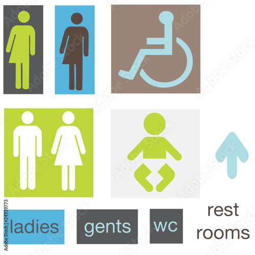 restroom signs