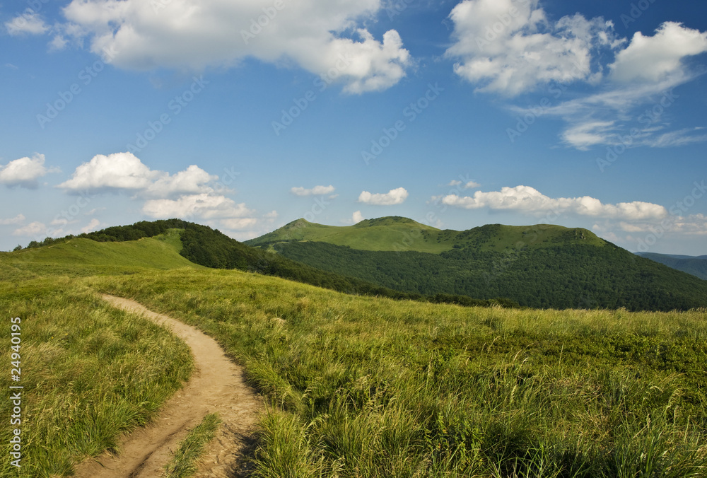 Naklejka premium Moutains