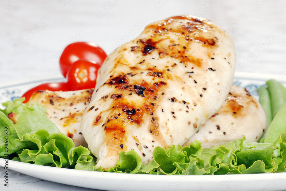 macro grilled chicken shallow DOF macro grilled chicken shallow DOF