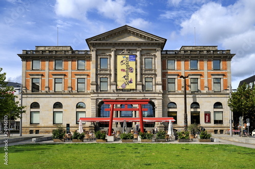 Obraz na płótnie Das Übersee-Museum in Bremen w salonie