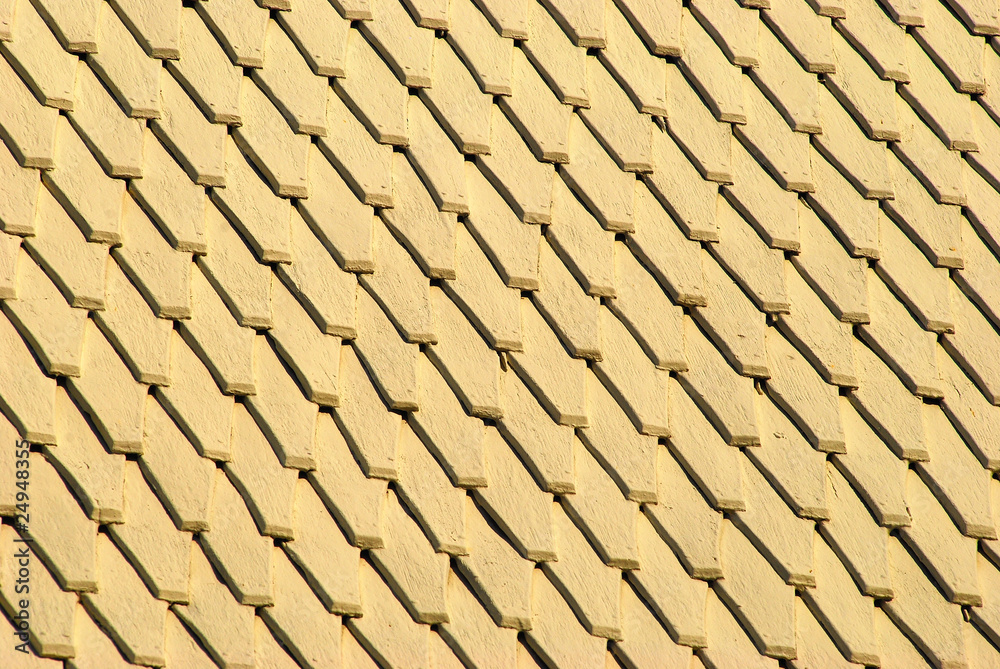 Holzschindeln, beige Holzschindeln, beige