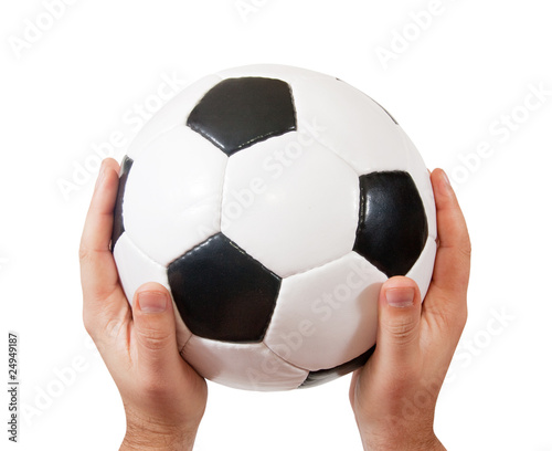 Male holding ball