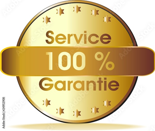 bouton service garantie