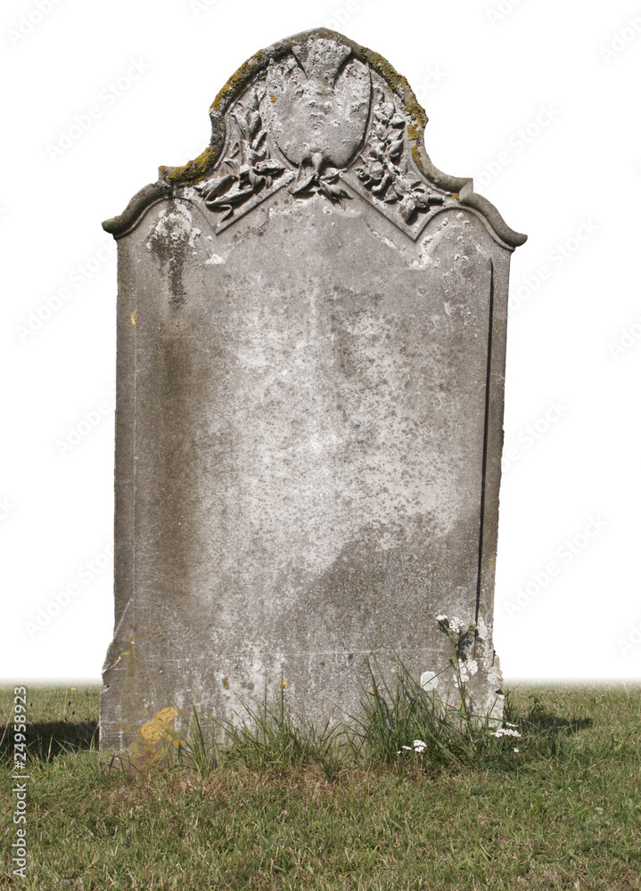single grave stone