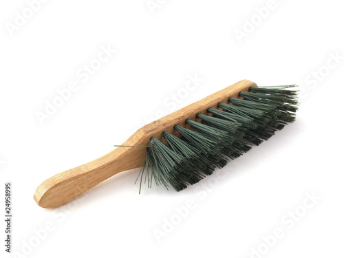 Sweeping brush.