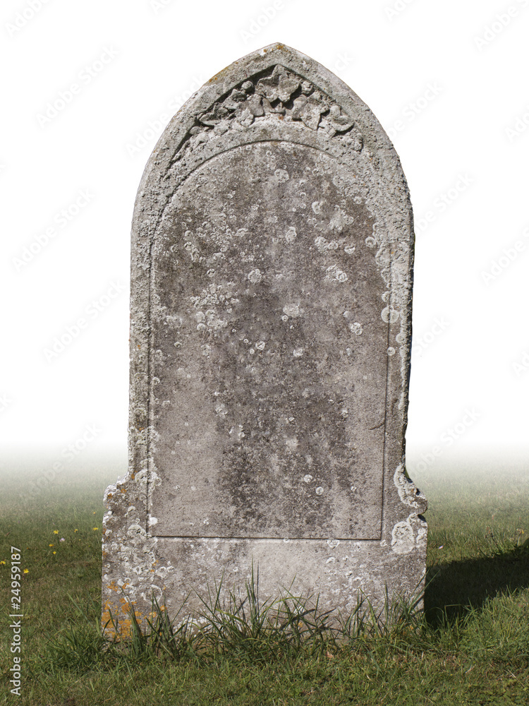 single grave stone