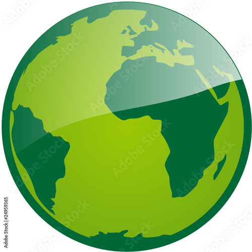 globe vert