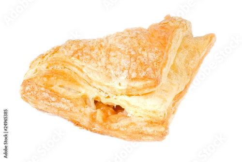 Apple Turnover Isolated on White