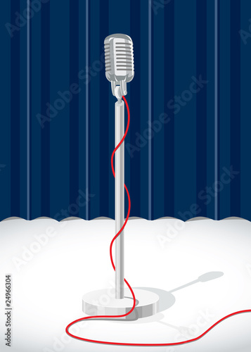 Stage & Microphone